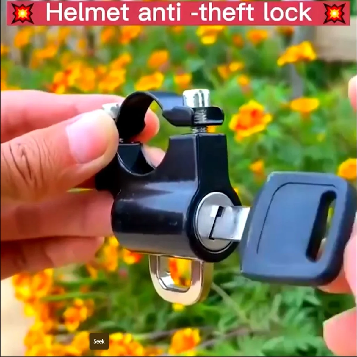 Helmet Anti Theft Lock